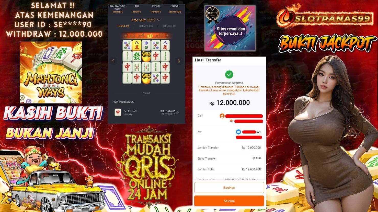 SLOTPANAS99 JACKPOT SLOT MAHJONG WAYS